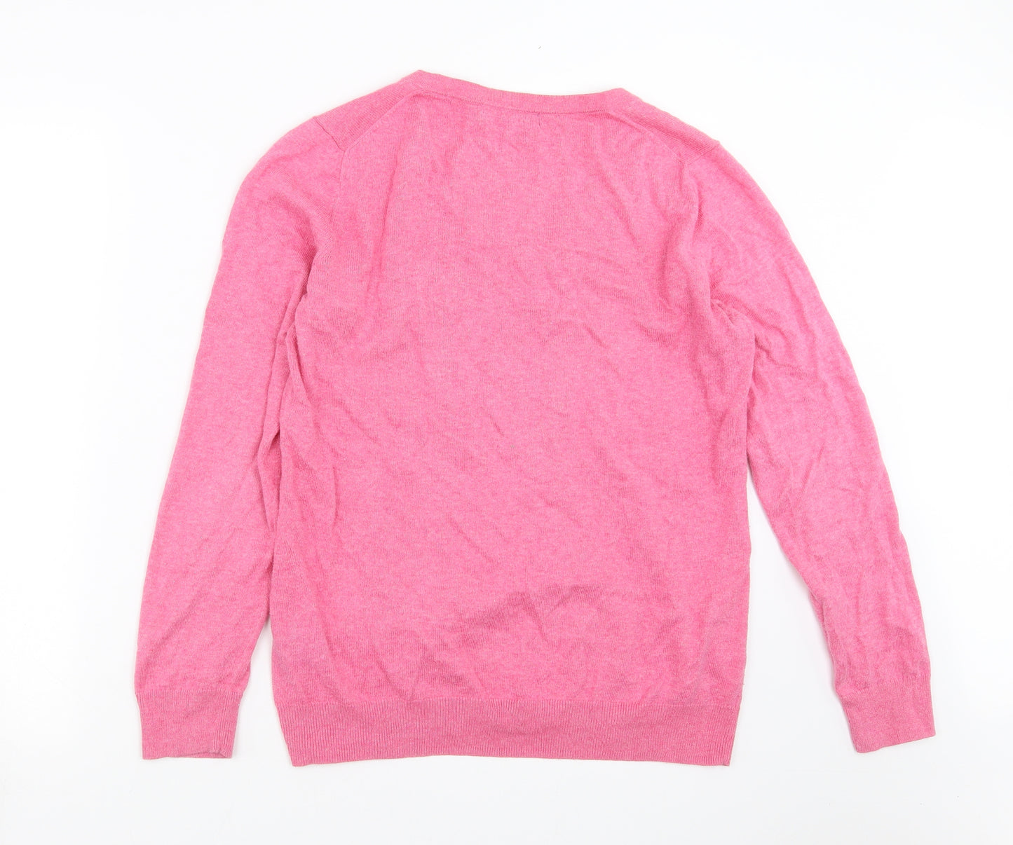 Crew Clothing Womens Pink  Knit Pullover Jumper Size 12