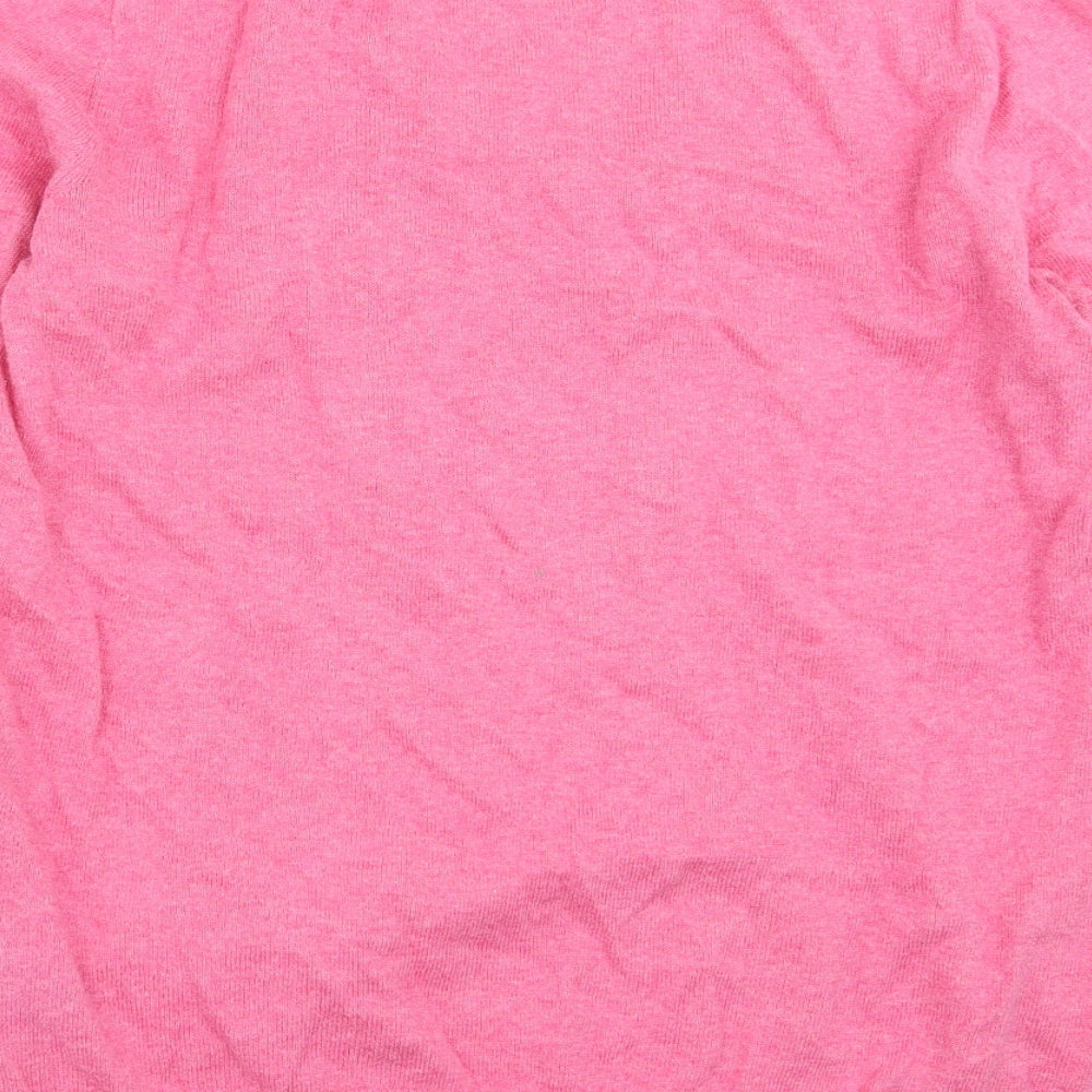 Crew Clothing Womens Pink  Knit Pullover Jumper Size 12