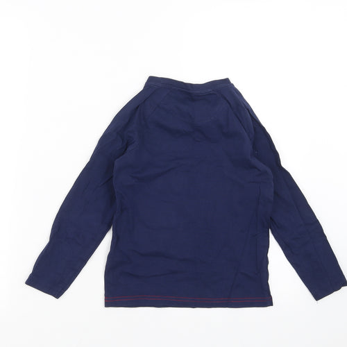 TU Boys Blue   Basic T-Shirt Size 6-7 Years  - dude