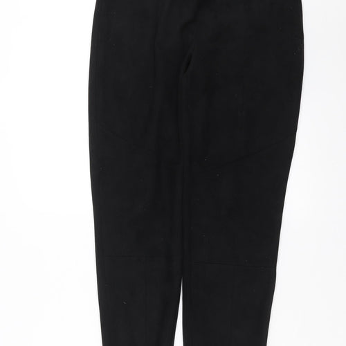 Preworn Womens Black   Trousers  Size 32 in L28 in
