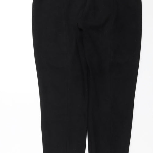 Preworn Womens Black   Trousers  Size 32 in L28 in