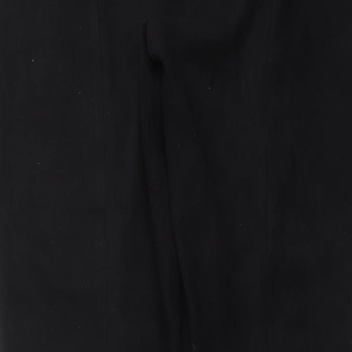 Preworn Womens Black   Trousers  Size 32 in L28 in