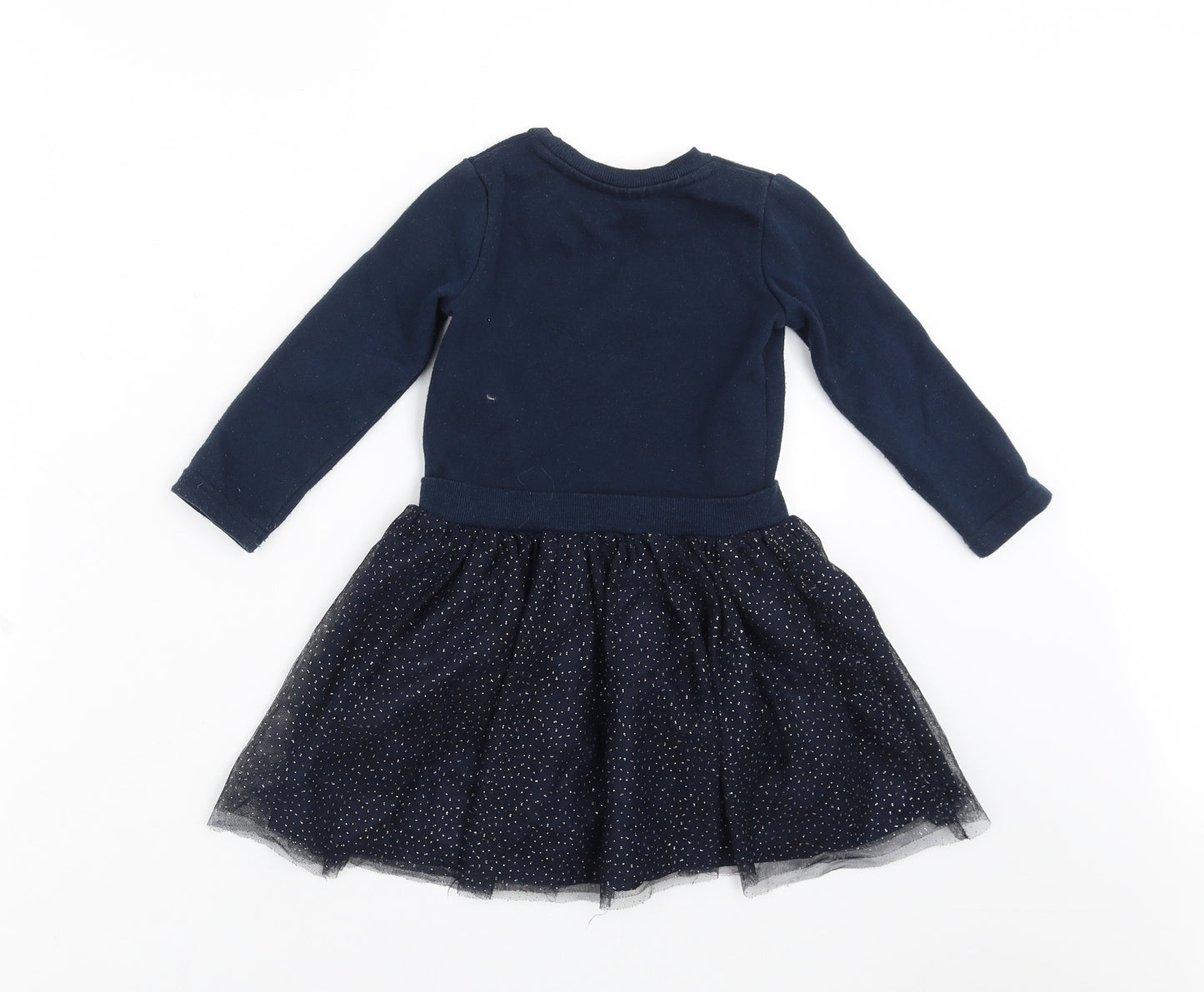 Disney Girls Blue   Tutu Dress  Size 3-4 Years  - minnie mouse