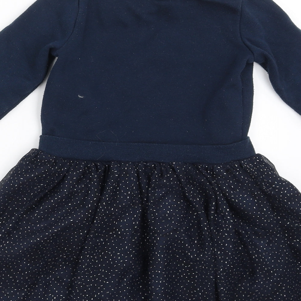 Disney Girls Blue   Tutu Dress  Size 3-4 Years  - minnie mouse
