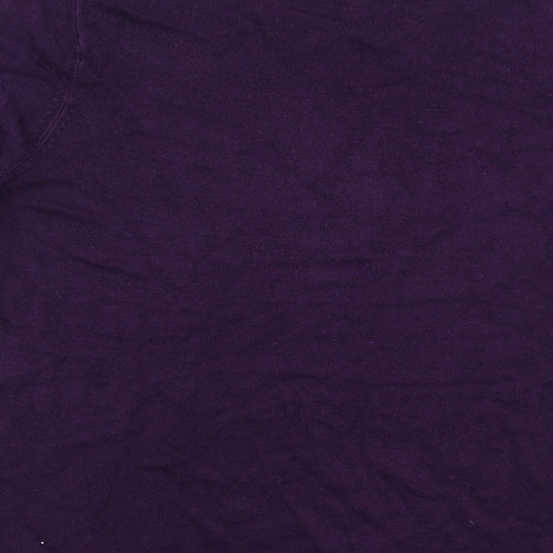 BHS Womens Purple  Knit Pullover Jumper Size 10