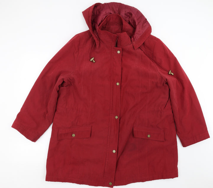 BM Womens Red Jacket Size L