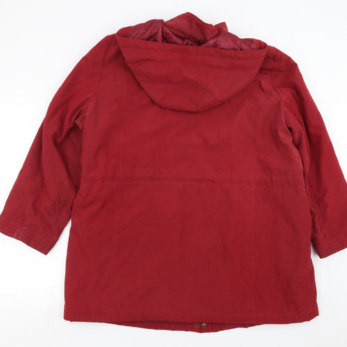 BM Womens Red   Jacket  Size L