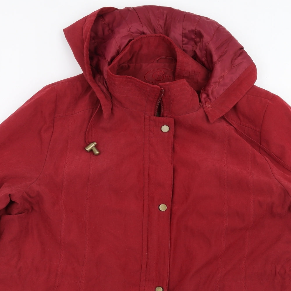 BM Womens Red   Jacket  Size L