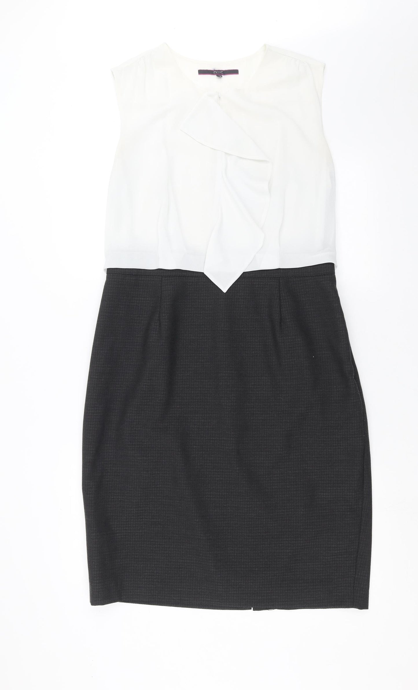 NEXT Womens Grey   Pencil Dress  Size 16
