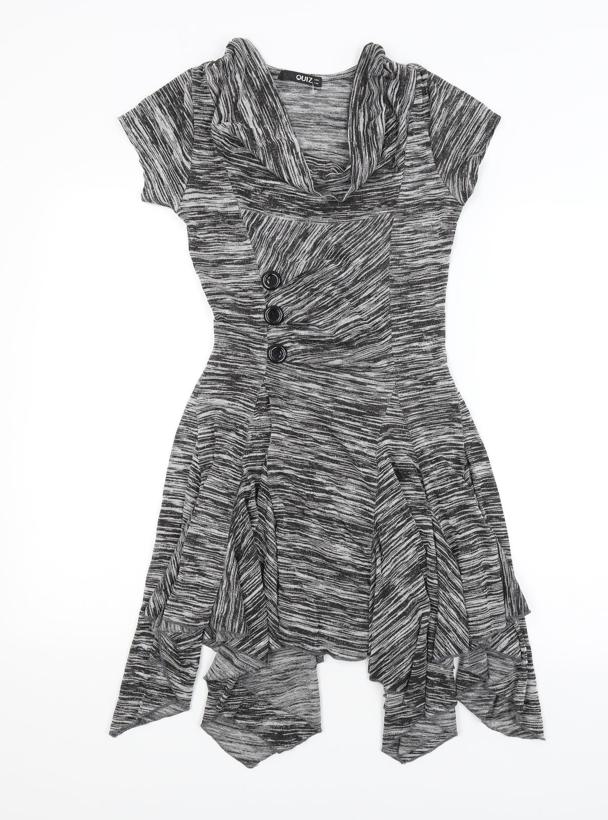 Quiz Womens Grey   Fit & Flare  Size 12