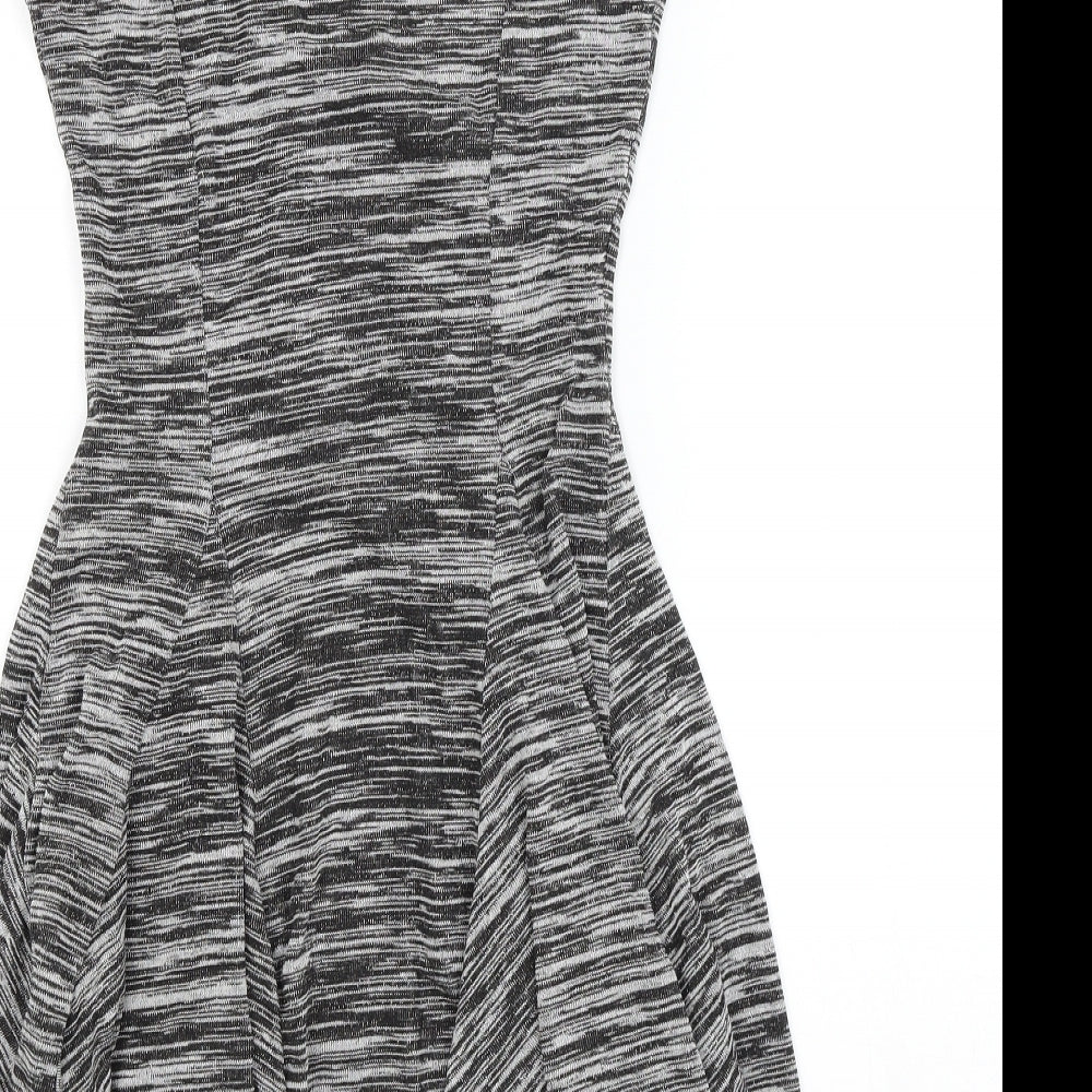 Quiz Womens Grey   Fit & Flare  Size 12