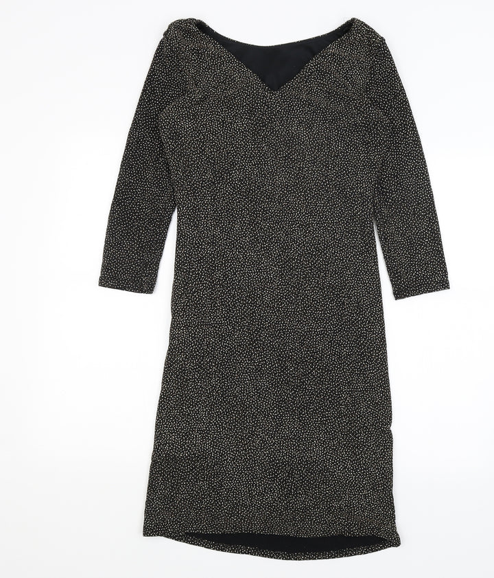 Wallis Womens Black Bodycon Size 12