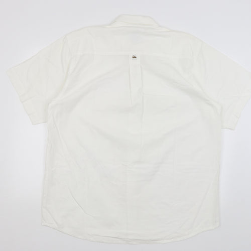 Blanc Du Nil Mens White    Button-Up Size XL