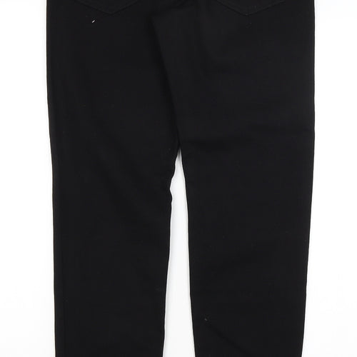 FOREVER 21 Womens Black   Straight Jeans Size 30 in L29.5 in