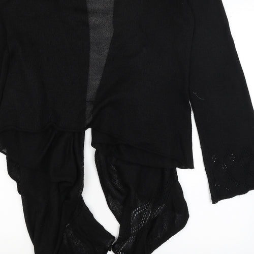George Womens Black   Wrap Jumper Size M