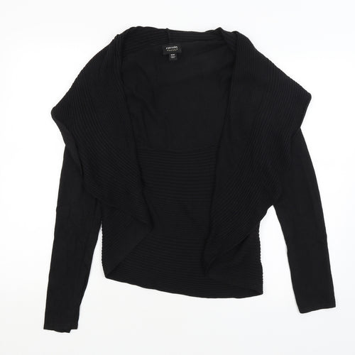Nicole Womens Black   Wrap Jumper Size M