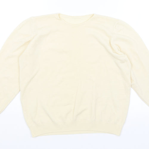 Preworn Womens Yellow   Pullover Jumper Size 12