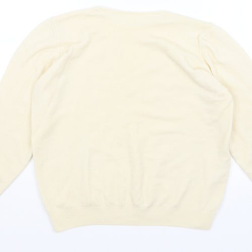 Preworn Womens Yellow   Pullover Jumper Size 12