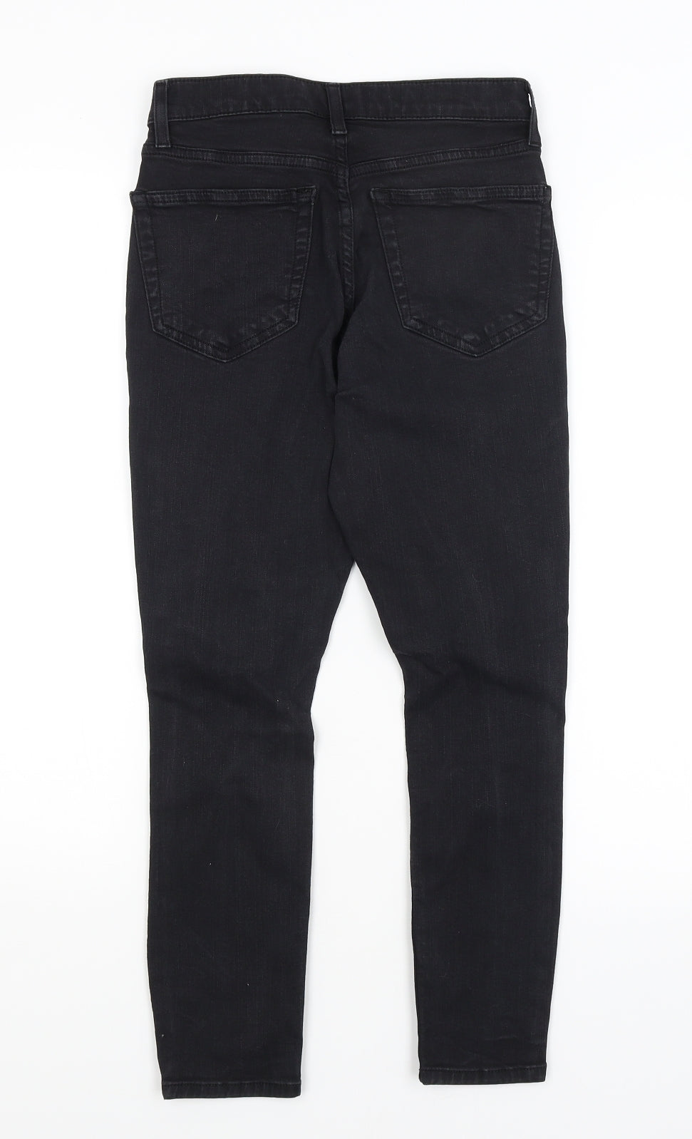 Topshop Womens Black   Skinny Jeans Size 25 in L22.5 in