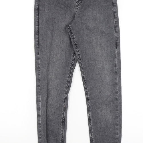 Topshop Womens Grey   Skinny Jeans Size 25 in L24 in