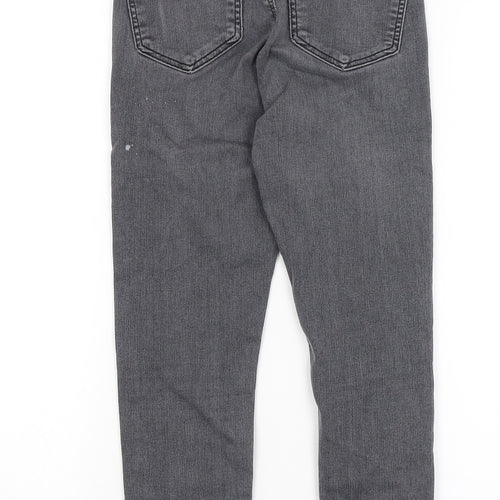 Topshop Womens Grey   Skinny Jeans Size 25 in L24 in