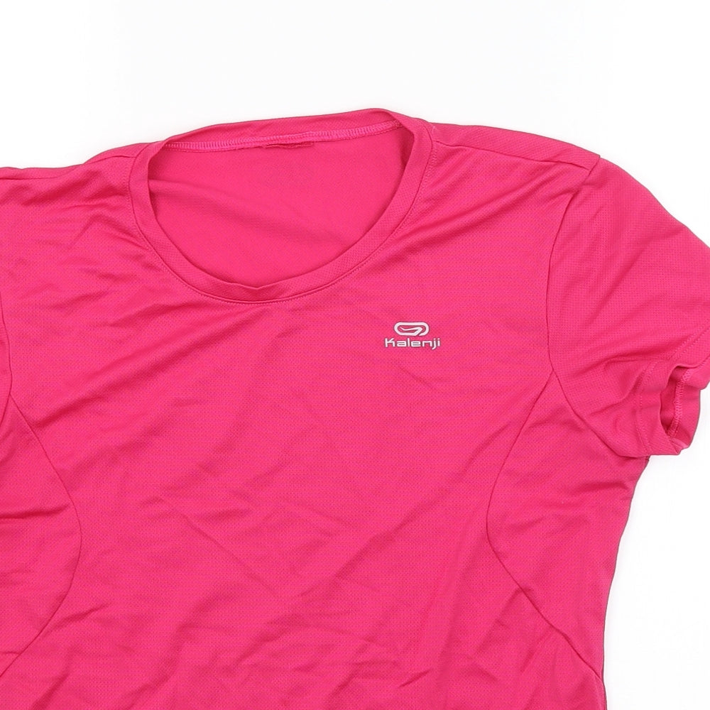 DECATHLON Womens Pink   Basic T-Shirt Size 12