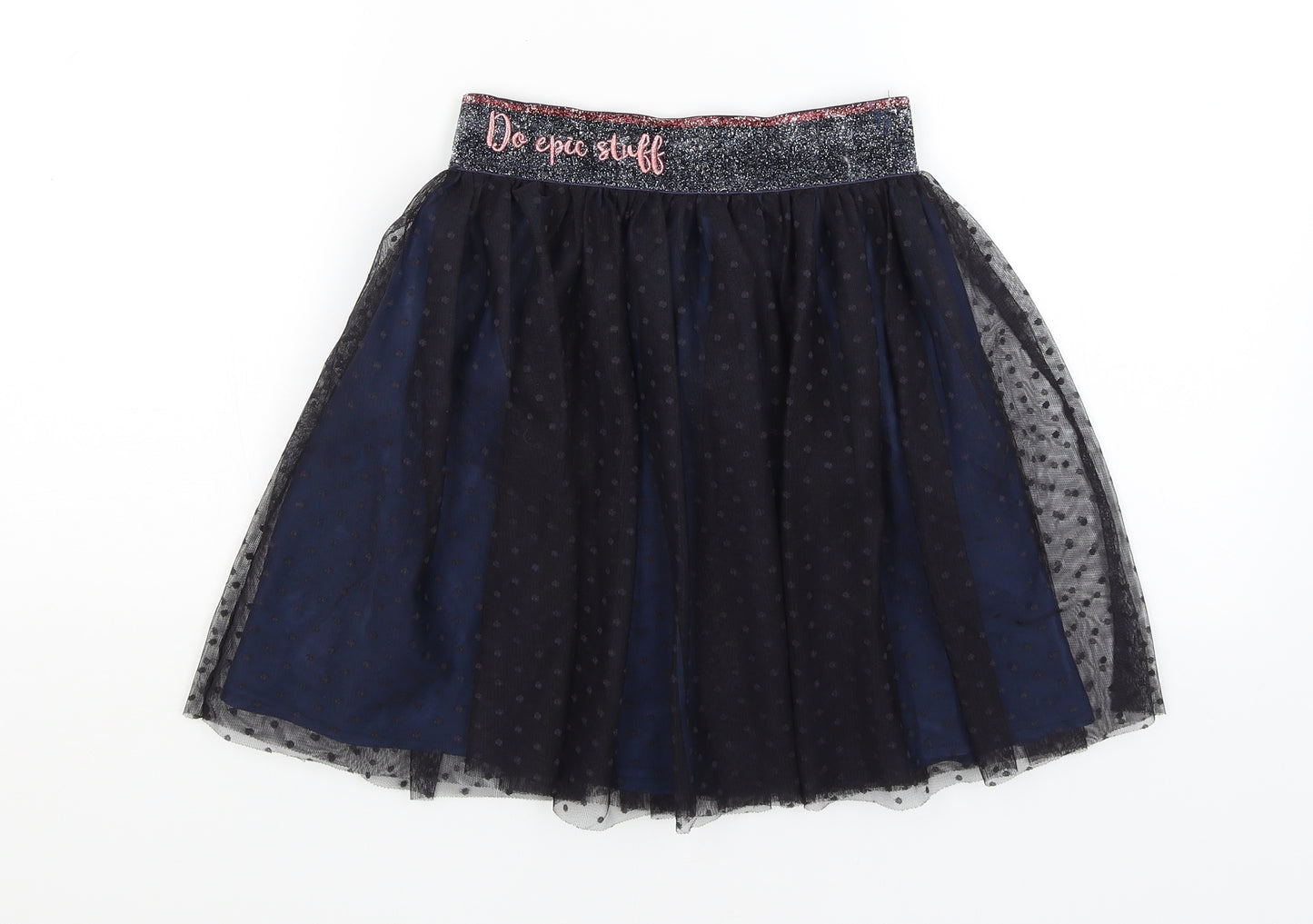 H&M Girls Blue   Tutu Skirt Size 9-10 Years