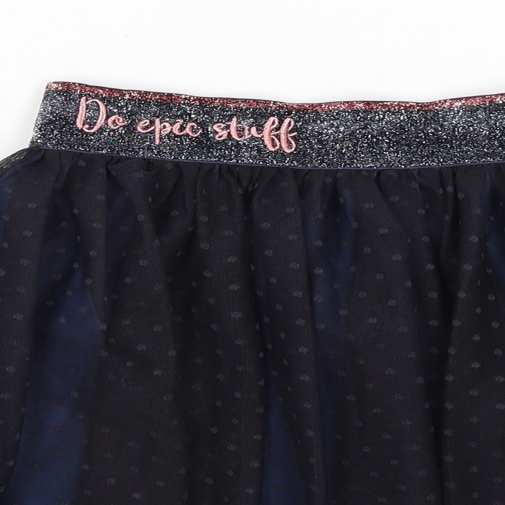 H&M Girls Blue   Tutu Skirt Size 9-10 Years