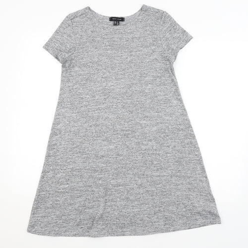 New Look Womens Grey   A-Line  Size 6