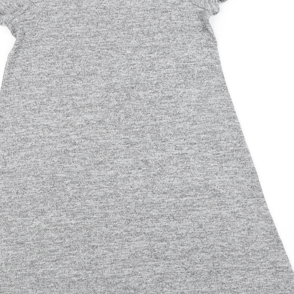 New Look Womens Grey   A-Line  Size 6