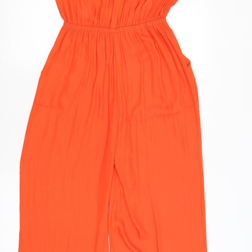 Collection Womens Orange   Catsuit One-Piece Size 10 L30 in