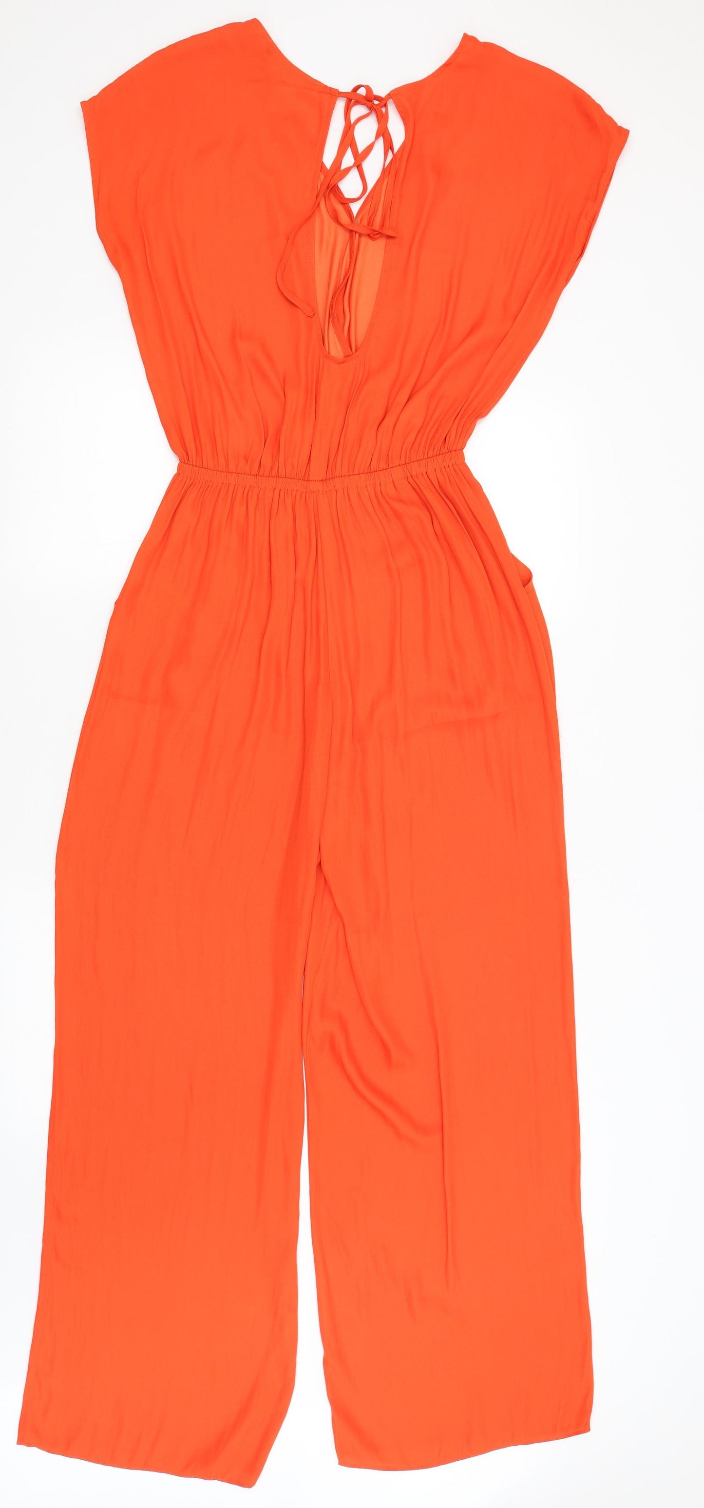 Collection Womens Orange   Catsuit One-Piece Size 10 L30 in