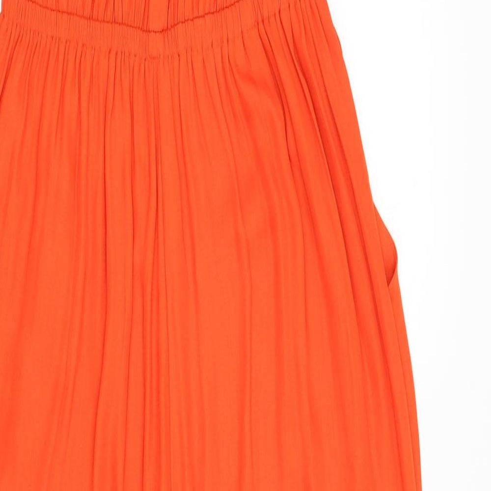 Collection Womens Orange   Catsuit One-Piece Size 10 L30 in