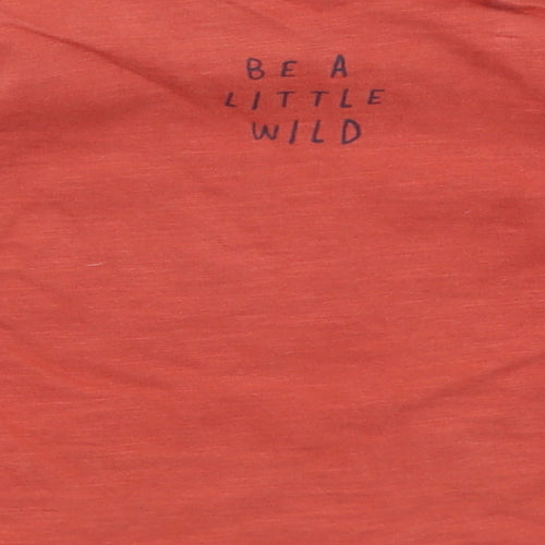 M&S Baby Red   Basic T-Shirt Size 9-12 Months  - Be A Little Wild
