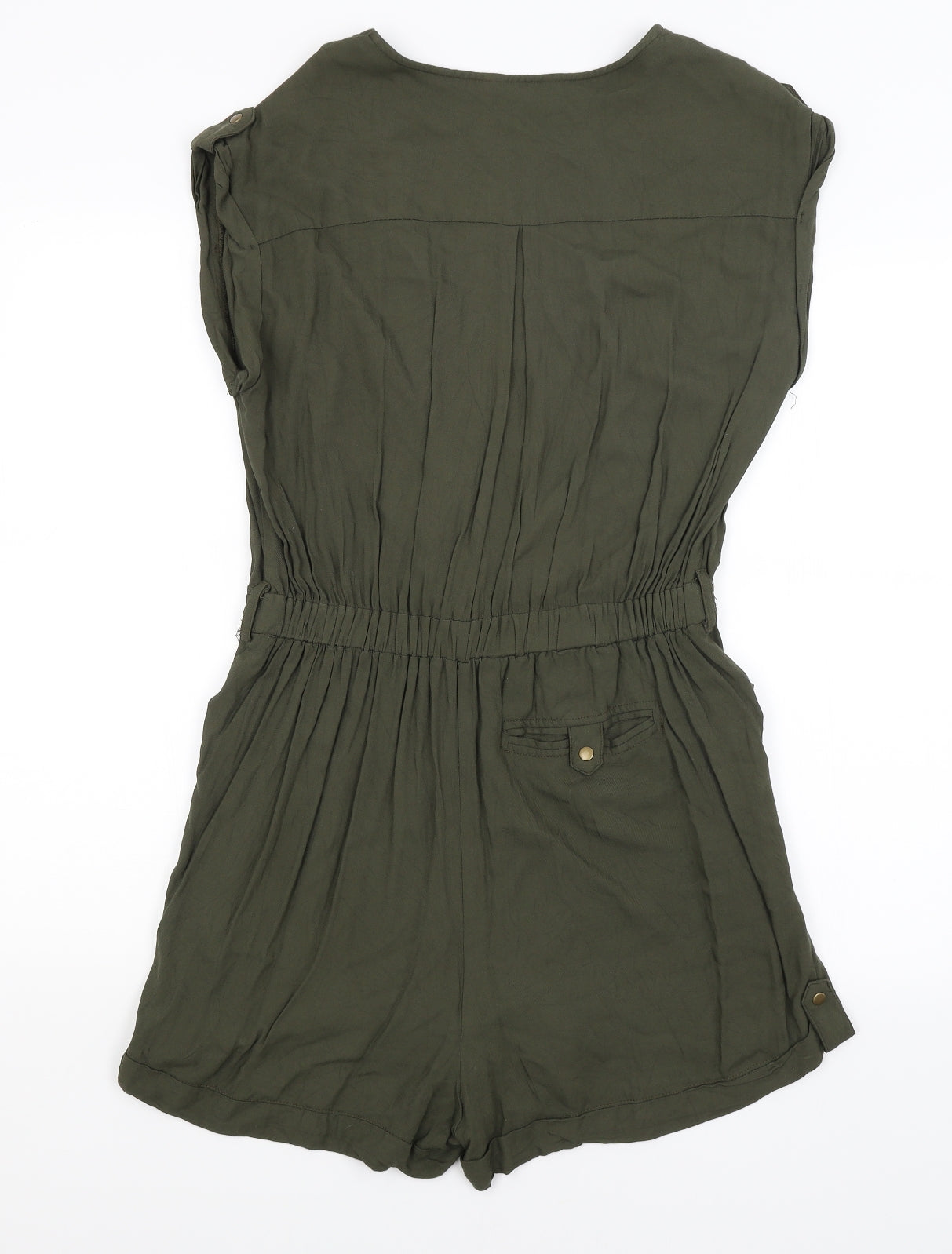 New Look Womens Green   Playsuit One-Piece Size 12