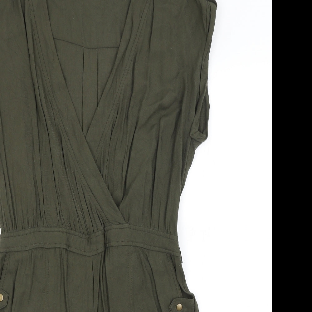New Look Womens Green   Playsuit One-Piece Size 12