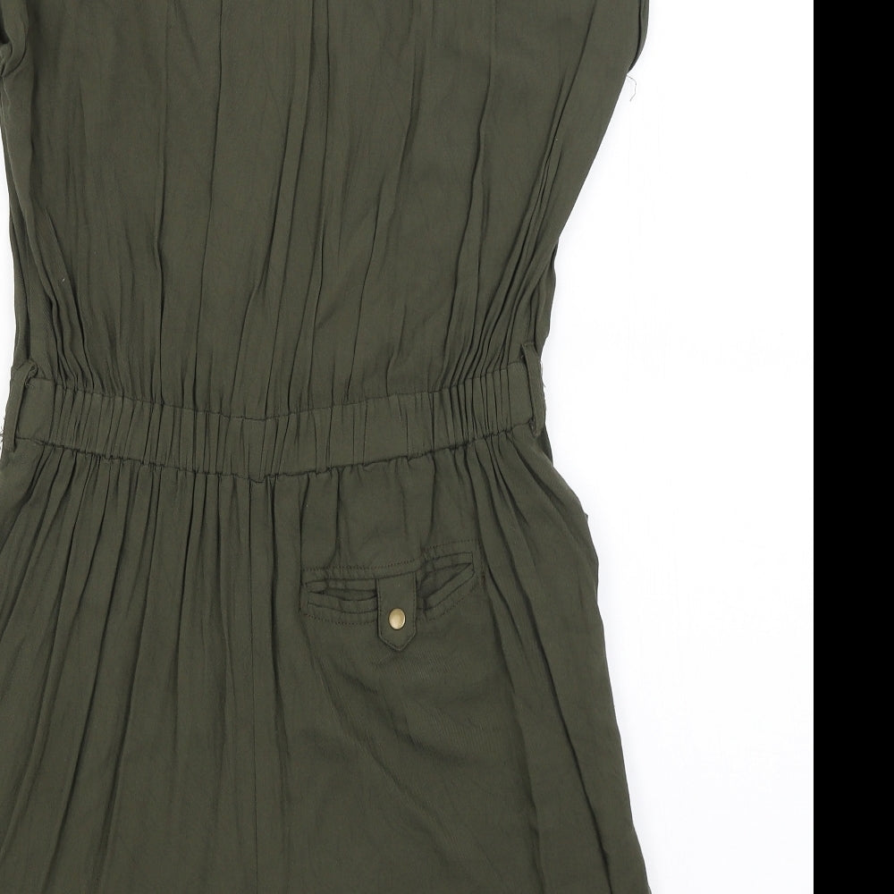 New Look Womens Green   Playsuit One-Piece Size 12