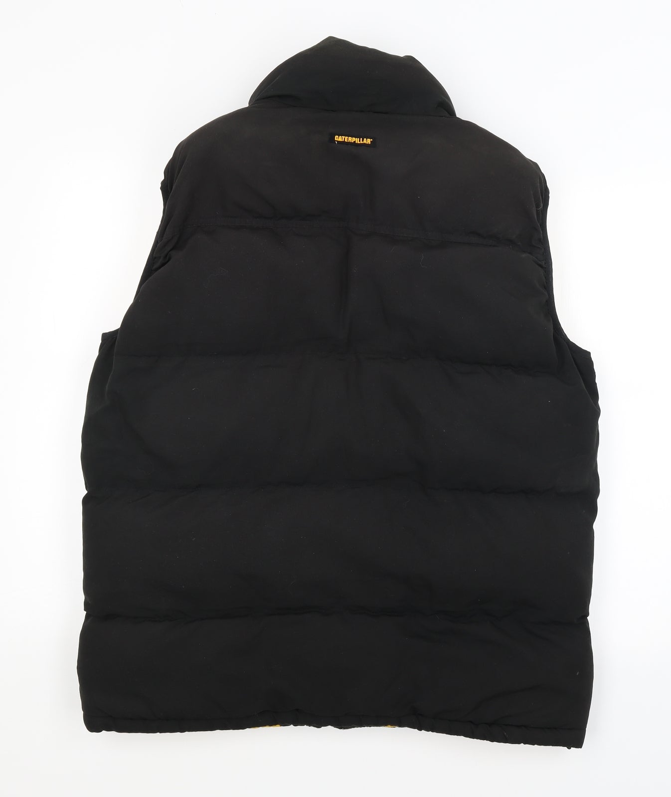 CAT Mens Black   Gilet Coat Size L