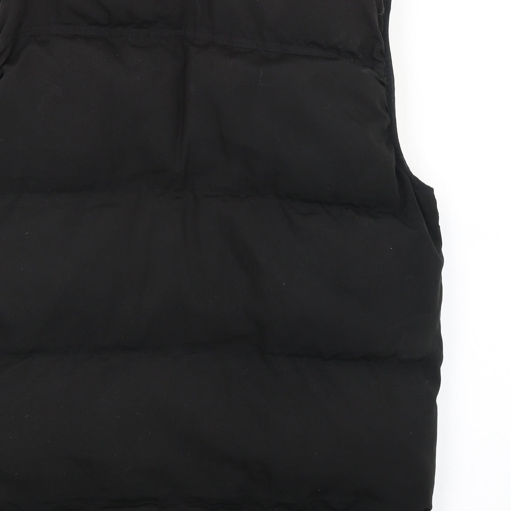 CAT Mens Black   Gilet Coat Size L