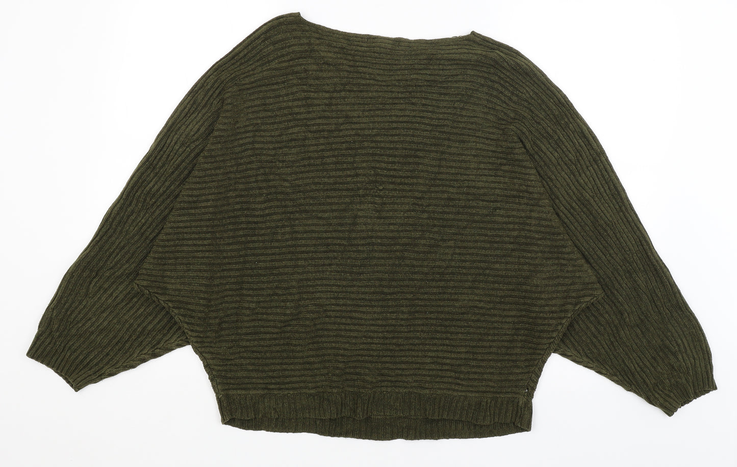 New Look Womens Green   Pullover Jumper Size L
