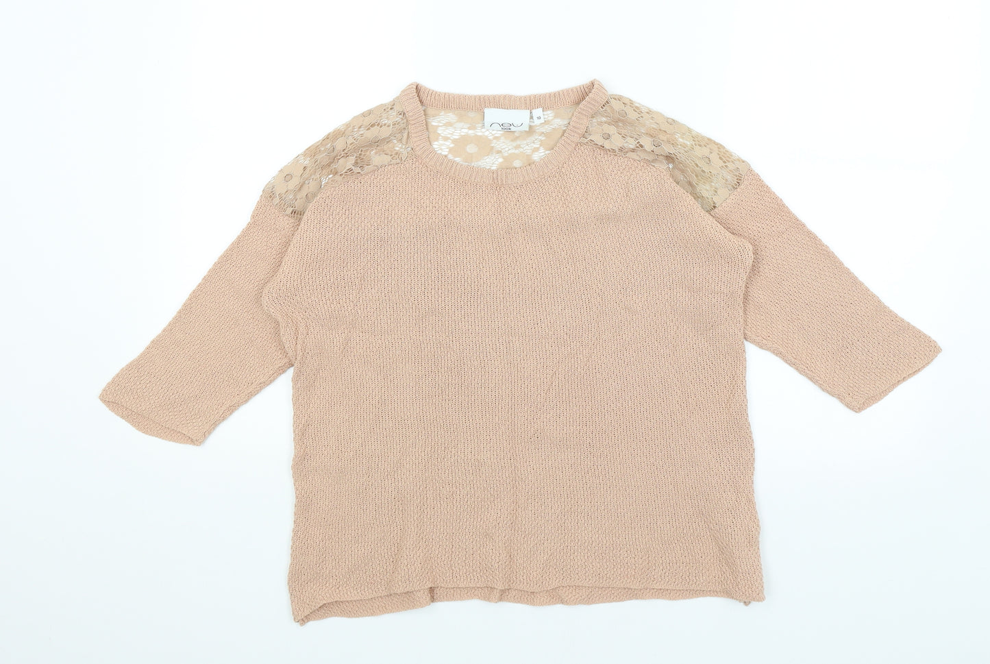 New Look Womens Pink   Pullover Jumper Size 10