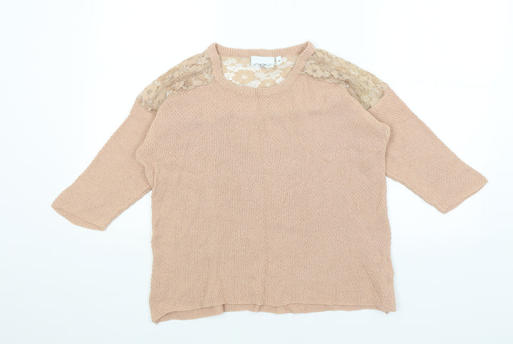 New Look Womens Pink   Pullover Jumper Size 10