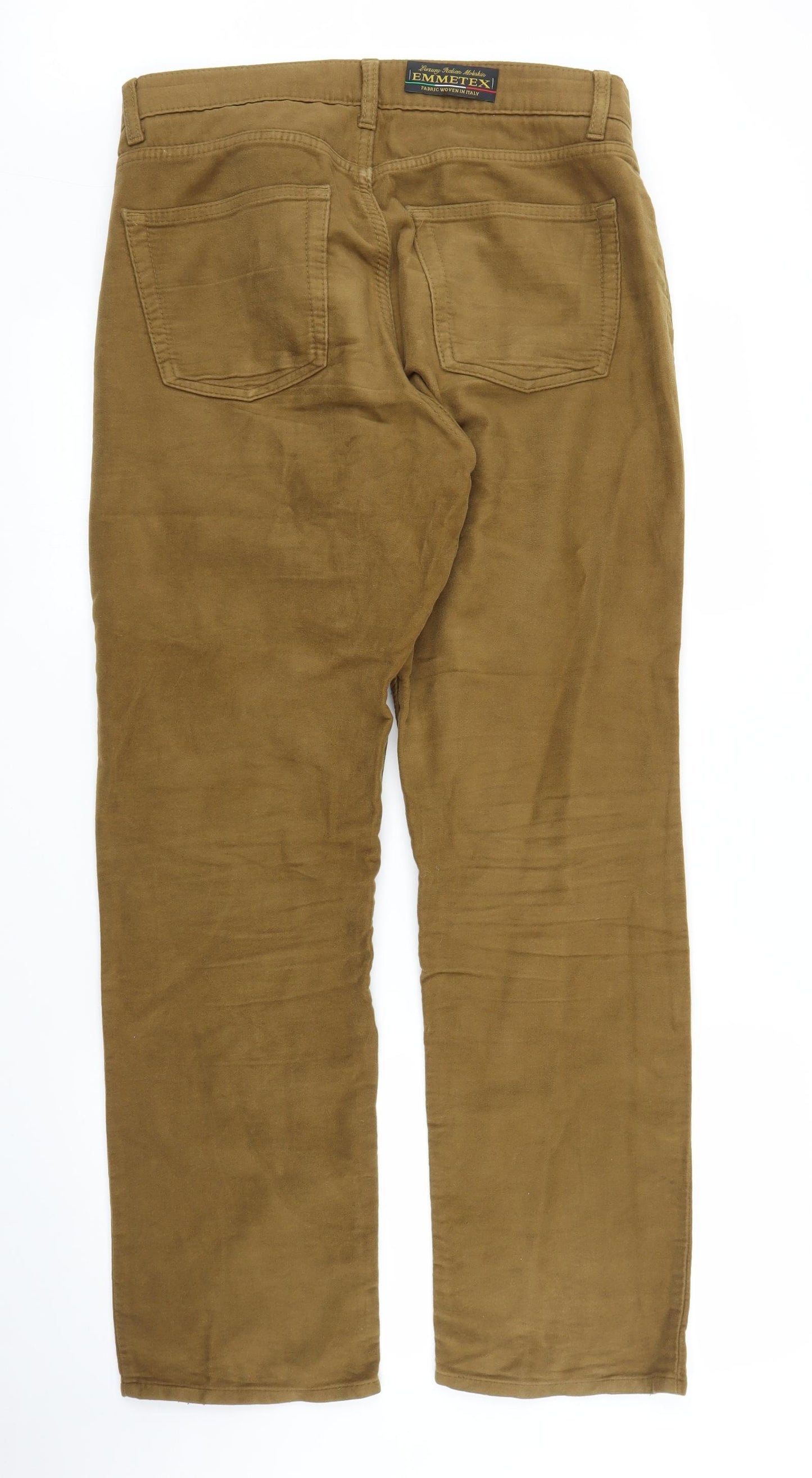 M&S Mens Brown   Carpenter Trousers Size 34 in L31 in