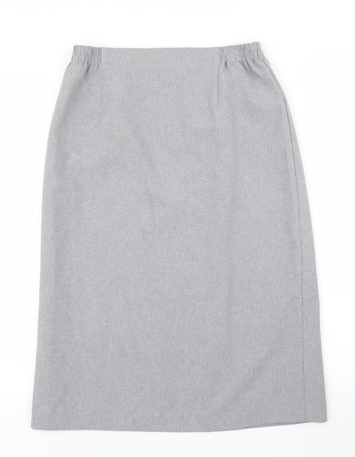 Preworn Womens Grey   Straight & Pencil Skirt Size 10
