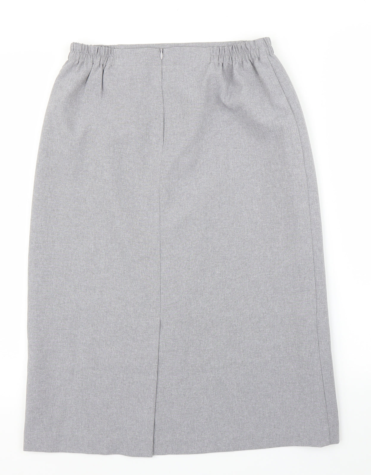 Preworn Womens Grey   Straight & Pencil Skirt Size 10