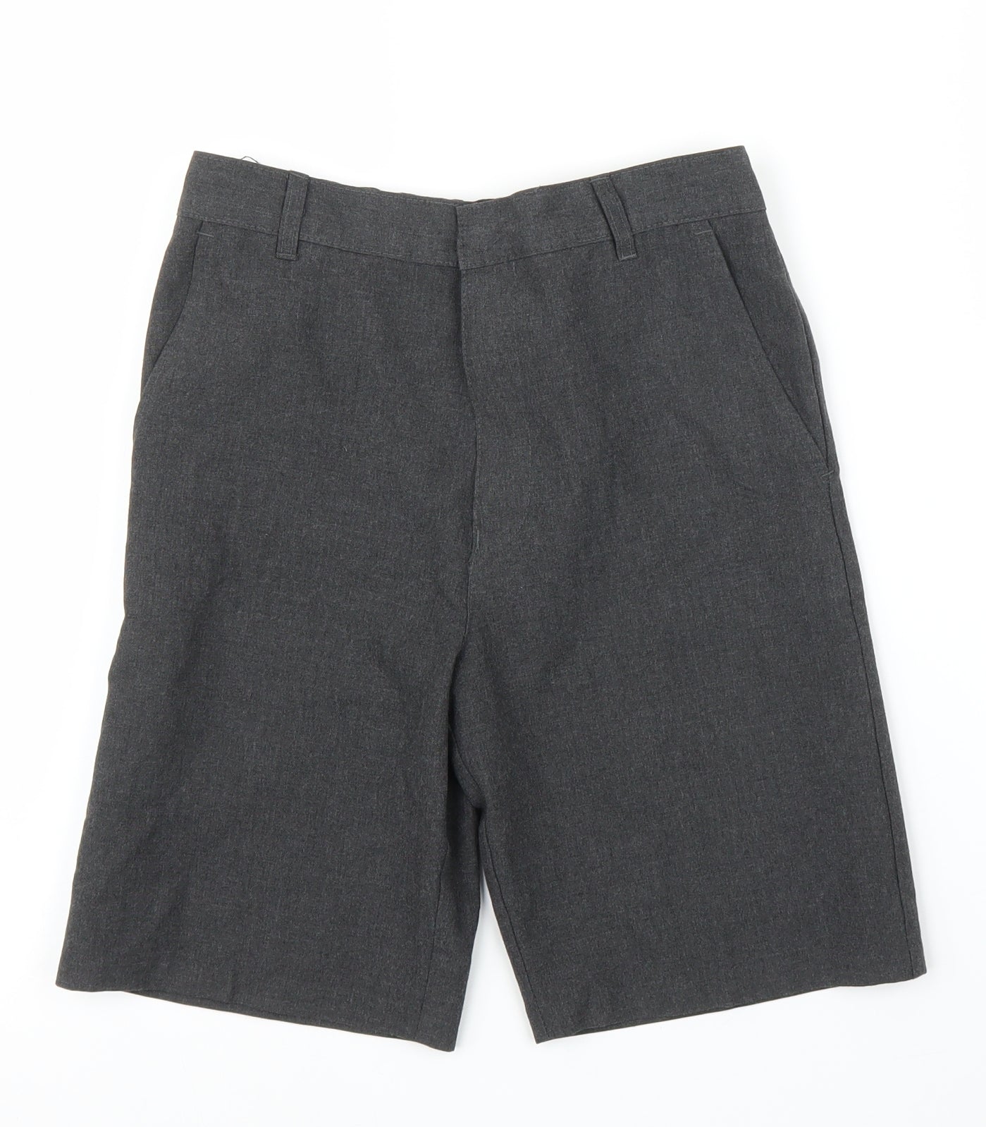 M&S Boys Grey   Bermuda Shorts Size 11 Years