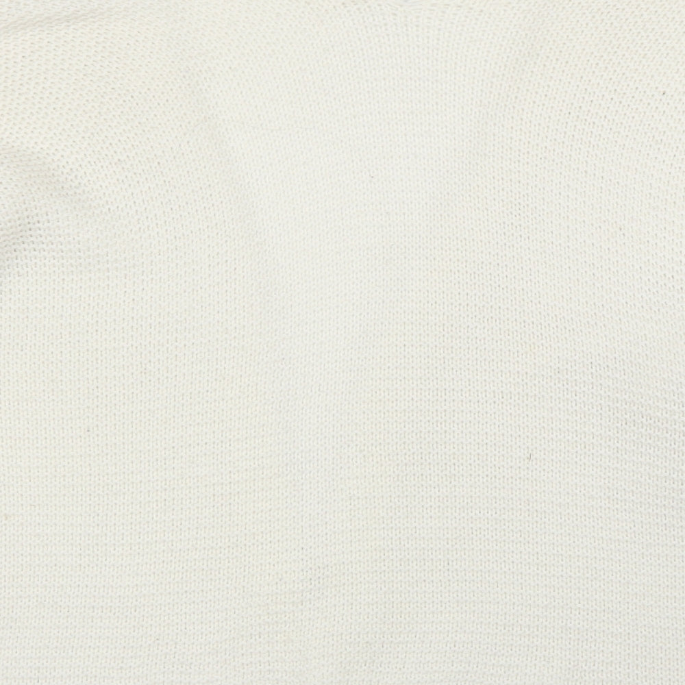 Preworn Womens Ivory   Cardigan Jumper Size L