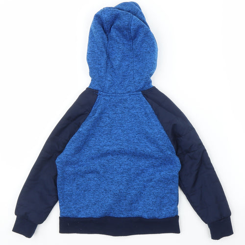 Spiderman Boys Blue   Full Zip Hoodie Size 3 Years