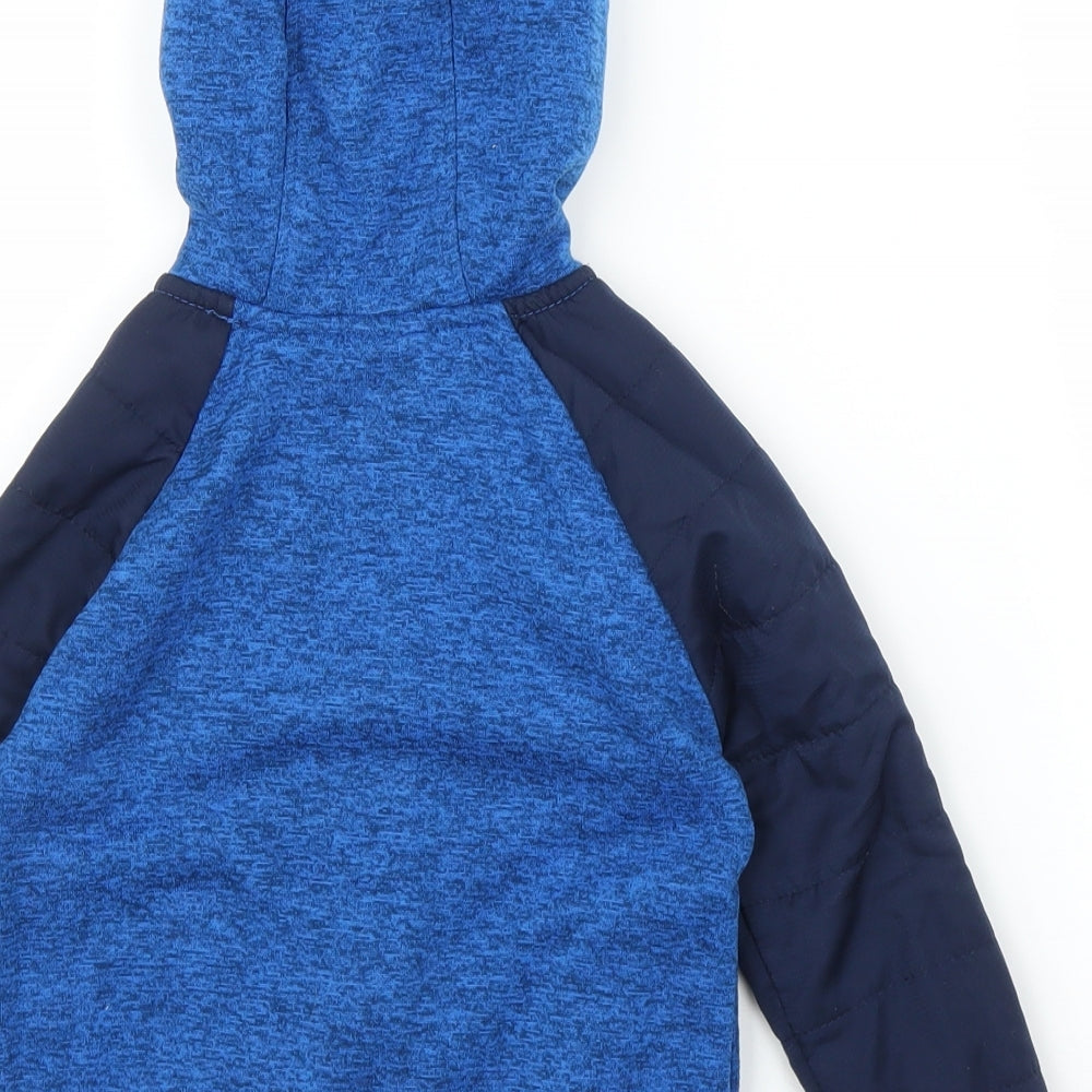 Spiderman Boys Blue   Full Zip Hoodie Size 3 Years