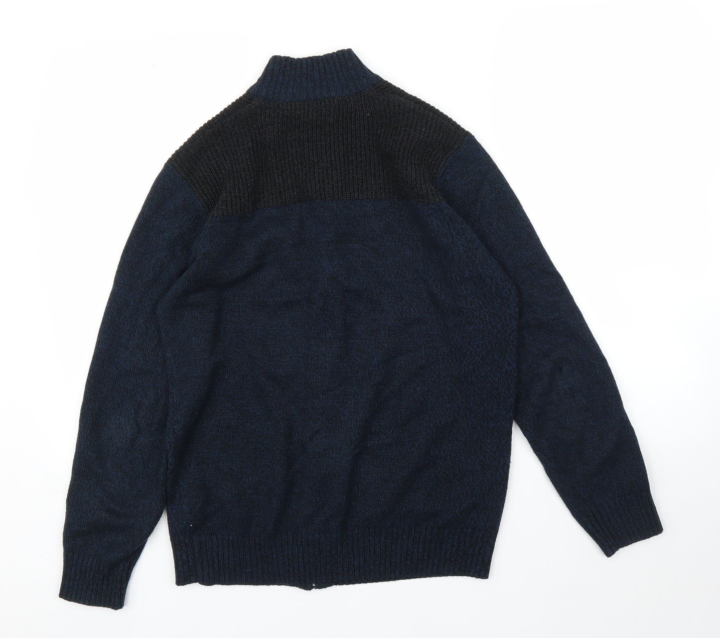 Method Mens Blue   Full Zip Jumper Size M